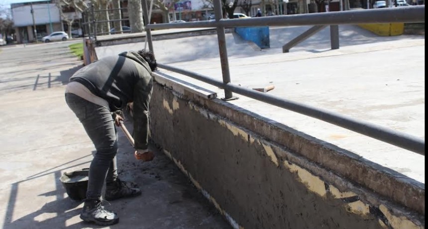 Bolívar: El Municipio reacondicionará el skate park del distrito 