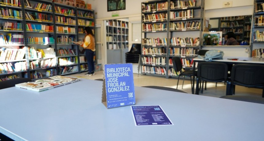 Vicente López: En el Día de Leer un Libro, el Municipio continúa incentivando a la Red de Bibliotecas 