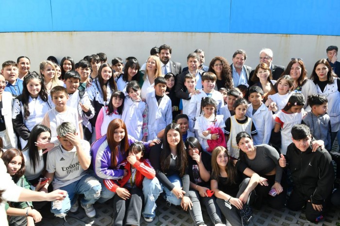 Kicillof inauguró la Escuela Secundaria N°58 en San Martín