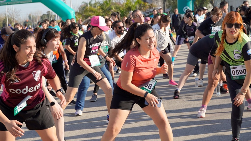 Merlo: Se realizó la carrera barrial “Tu Vida Vale Mucho” 
