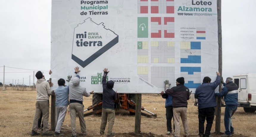 Rivadavia: Cierra la inscripción del programa municipal de lotes “Rivadavia, Mi Tierra” 