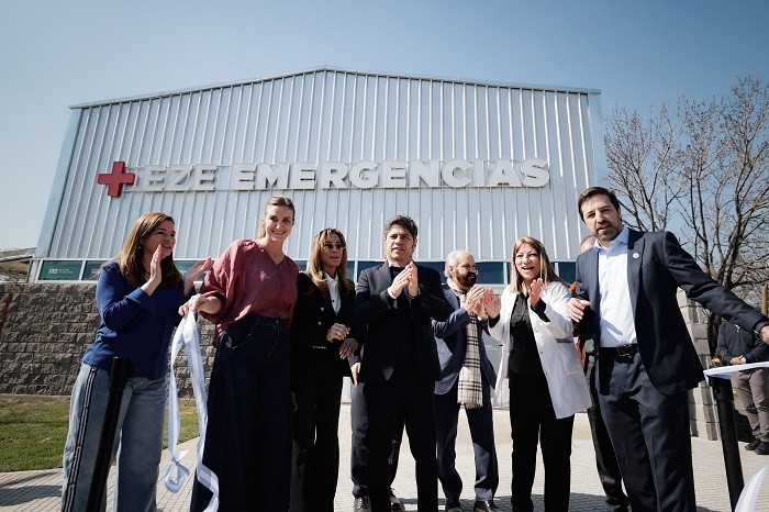 Kicillof y Granados inauguraron infraestructura para reforzar la seguridad y la gesti&oacute;n de emergencias