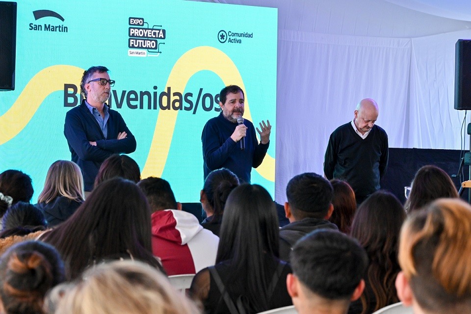 San Mart&iacute;n: M&aacute;s de 1.500 estudiantes pasaron por la Expo Proyect&aacute; Futuro