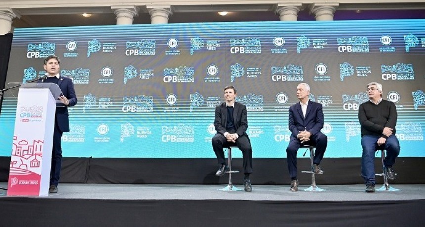 Kicillof encabez&oacute; la apertura del 4&deg; Congreso Productivo Bonaerense en La Plata