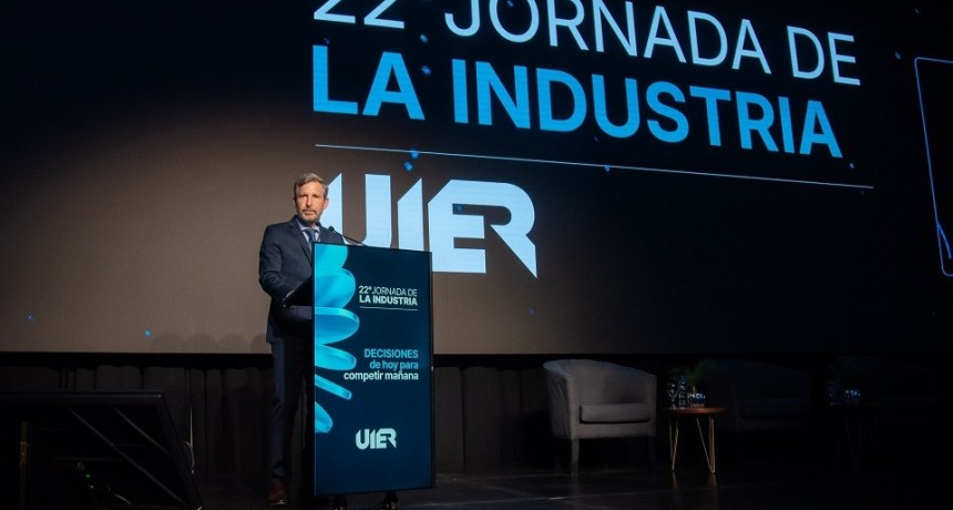Entre R&iacute;os: Frigerio particip&oacute; de la Jornada de la Industria y destac&oacute; el trabajo conjunto para fortalecer la competitividad
