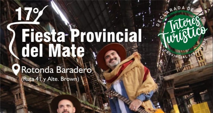 Baradero: Se aproxima un gran fin de semana con la 17° Fiesta Provincial del Mate 