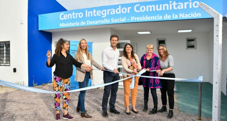 San Vicente: Mantegazza inauguró un nuevo CIC en Alejandro Korn 