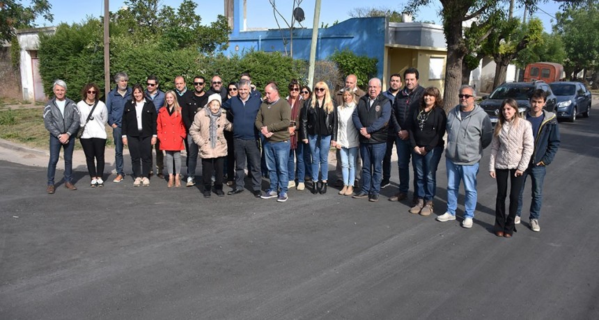 Chivilcoy: Finalizaron las obras del programa de 17 cuadras de asfalto 