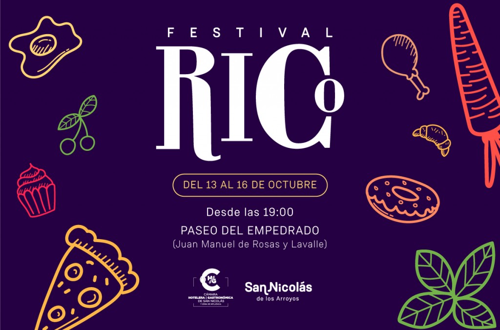 San Nicolás: La ciudad se prepara para el Festival Rico 
