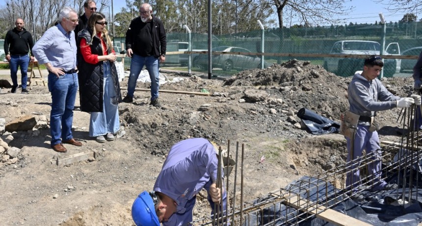 Tigre: Avanza la construcción del nuevo natatorio municipal en General Pacheco