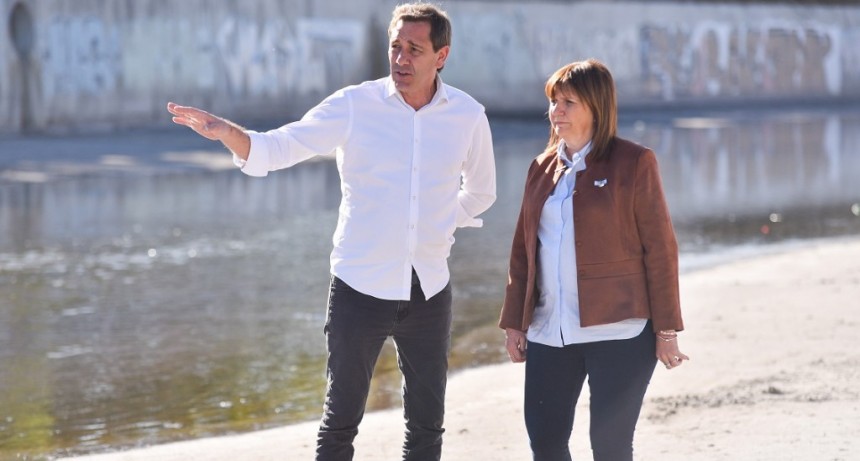La Plata: Garro y Bullrich confirmaron la segunda etapa del Plan de Obras Hidráulicas en la ciudad
