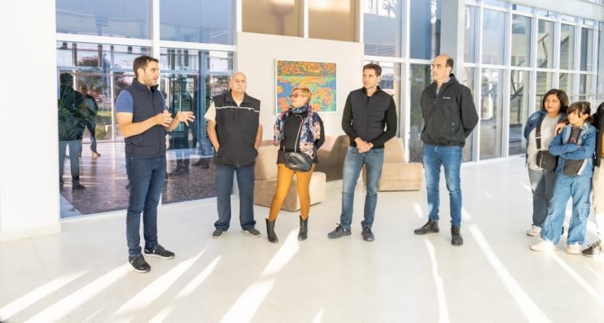 San Nicolás: Manuel y Santiago Passaglia recorrieron el Hospital de Zona Oeste 