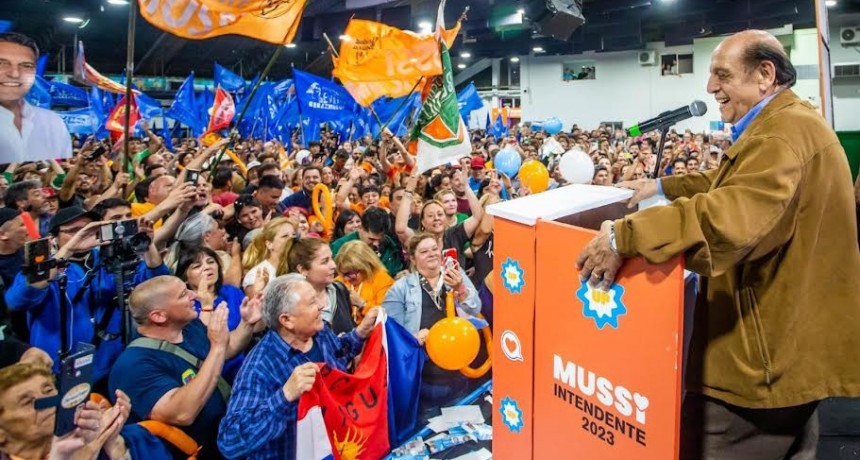 Berazategui: Rotundo triunfo de Mussi en el distrito 