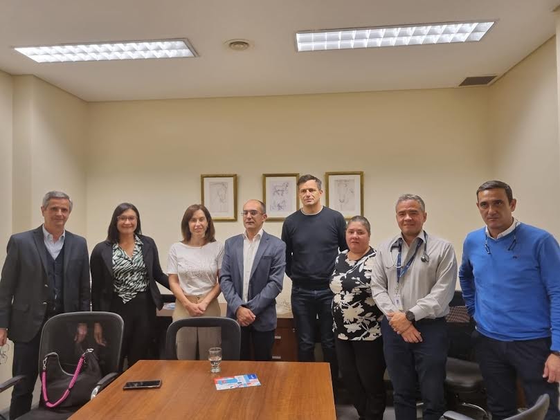 Bolívar: Pisano, Bucca y autoridades de salud recorrieron el Hospital Universitario Austral 