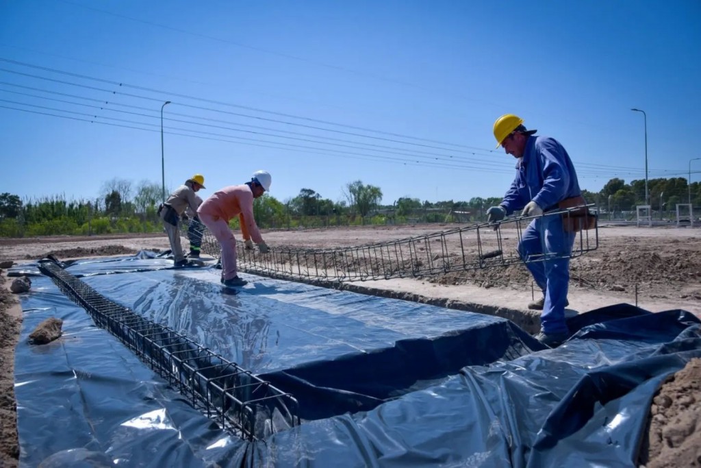 Quilmes: Avanza la construcción de la nueva planta de hormigón municipal 