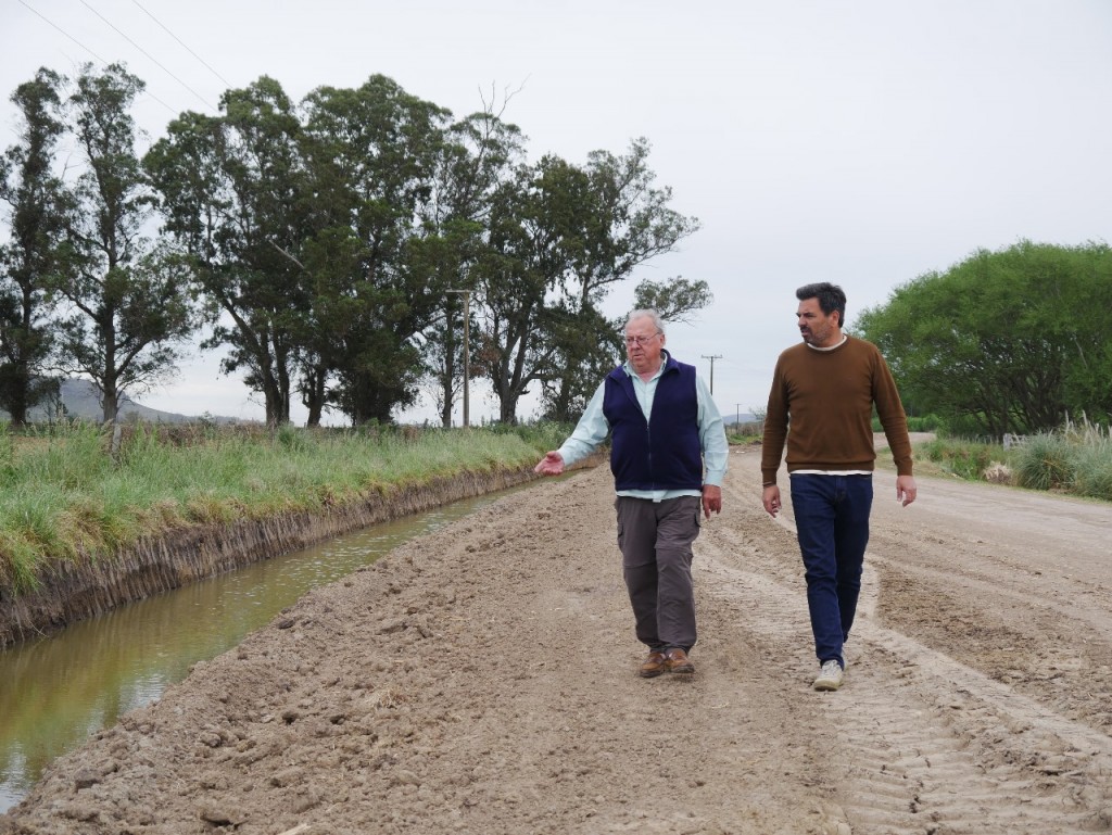 Balcarce: Continúan los trabajos de mantenimiento en la red vial rural