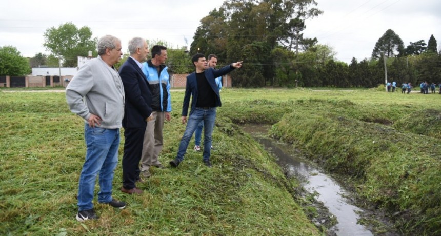 La Plata: Municipio y Provincia concretaron más de 1800 metros de saneamiento del afluente del Arroyo Maldonado