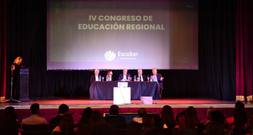 Escobar: Se realizó el IV Congreso Regional de Educación del distrito