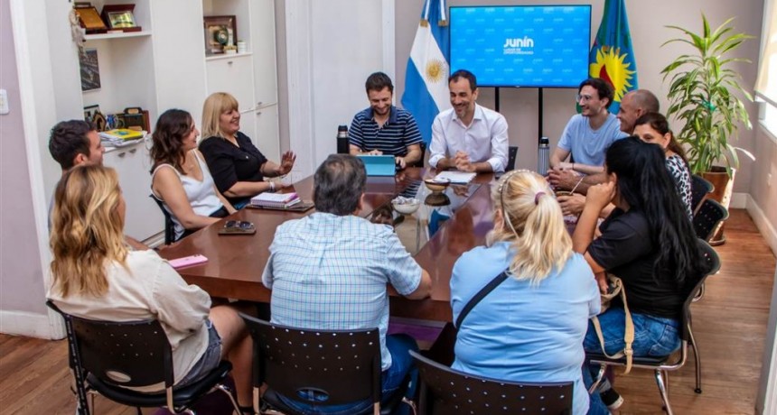 Junín: Petrecca mantuvo un nuevo encuentro con fomentistas de la ciudad