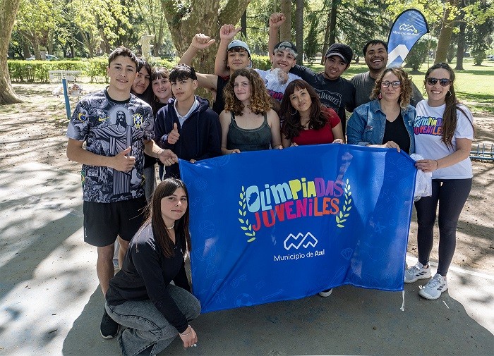 Azul: Se realizó la última instancia de las Olimpiadas Juveniles en el Parque Municipal