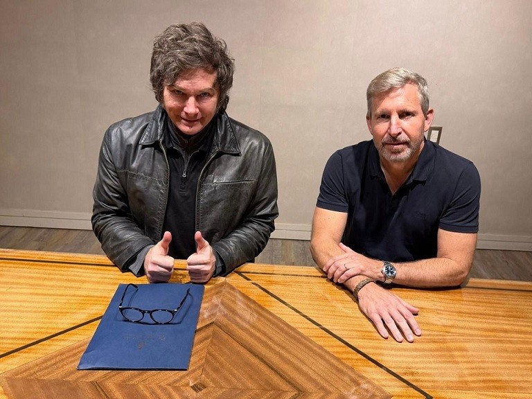 Entre Ríos: Frigerio compartió una reunión de trabajo con el presidente Milei