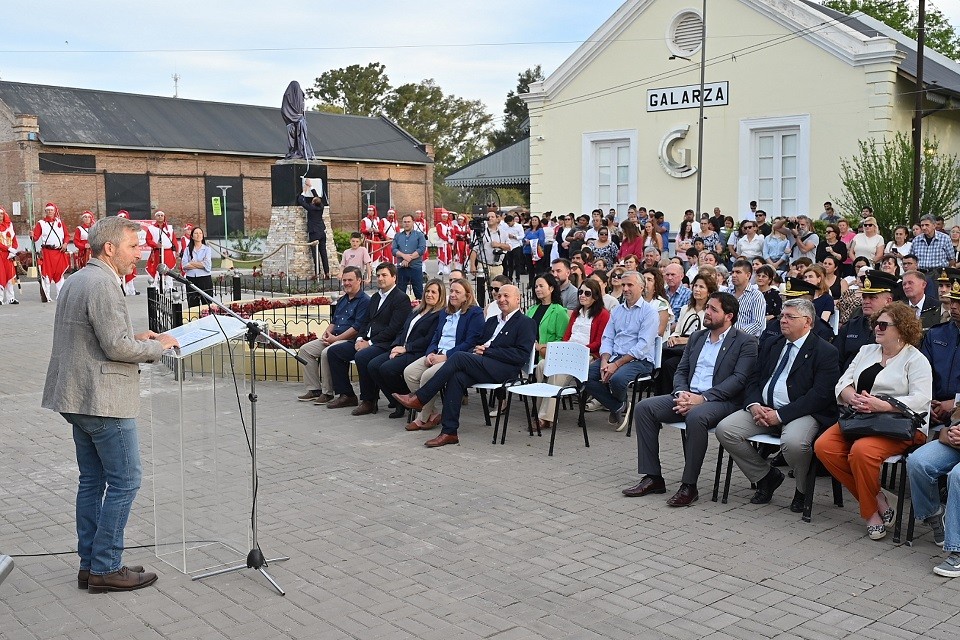 Entre Ríos: Frigerio participó del acto central por el 113° aniversario de General Galarza