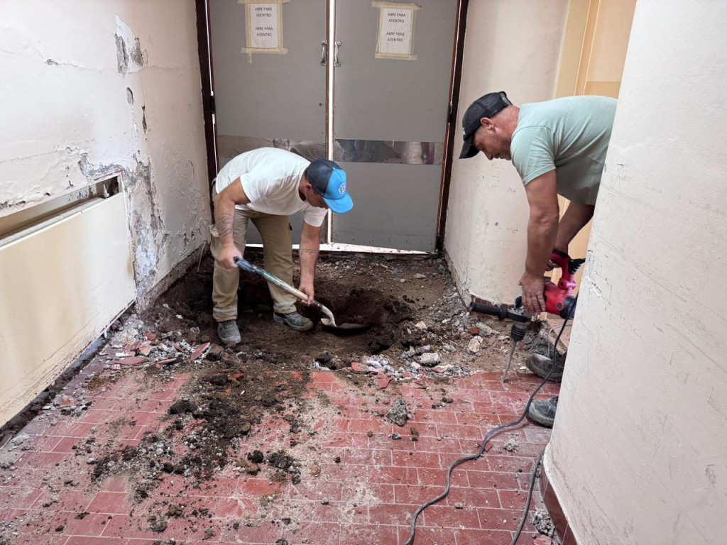 Balcarce: Comenzaron las obras de remodelación del área de oncología del Hospital Municipal 