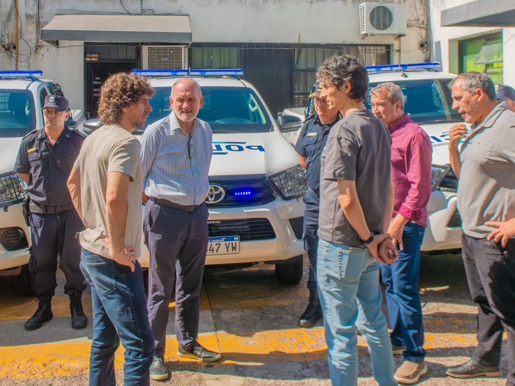 San Fernando: Juan Andreotti y autoridades de Policía supervisaron 8 nuevas patrullas para el distrito