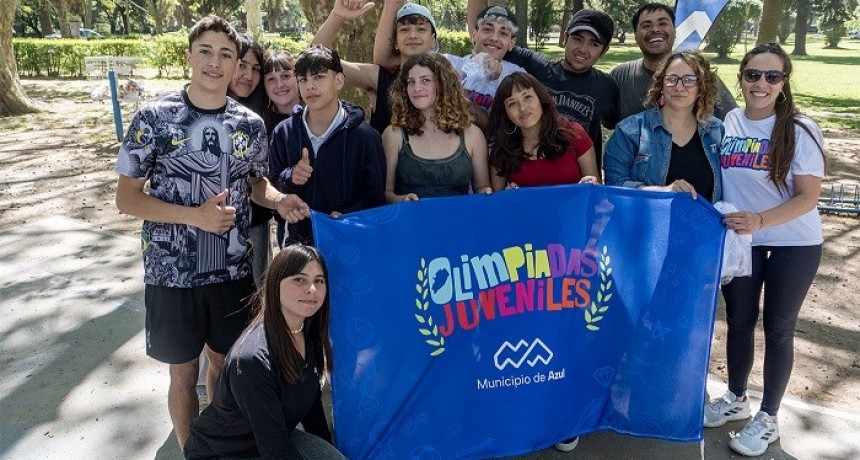 Azul: Se realizó la última instancia de las Olimpiadas Juveniles en el Parque Municipal
