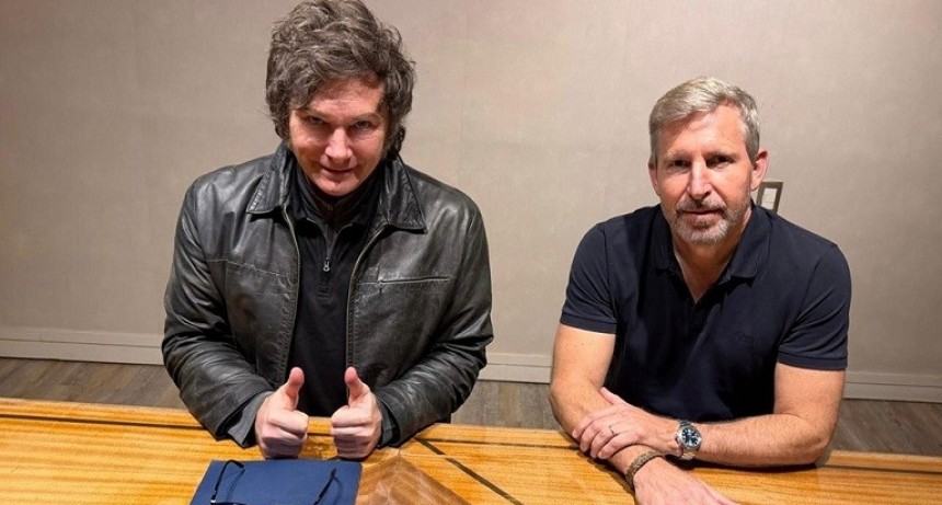 Entre Ríos: Frigerio compartió una reunión de trabajo con el presidente Milei