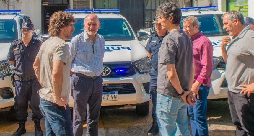 San Fernando: Juan Andreotti y autoridades de Policía supervisaron 8 nuevas patrullas para el distrito