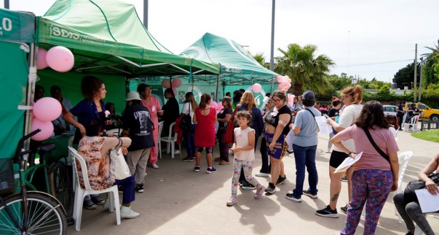 Merlo: Se realizó una jornada de salud y concientización sobre el Cáncer de Mama
