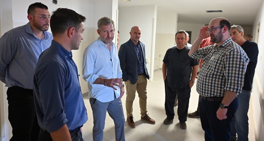 Entre Ríos: Frigerio visitó el Hospital de la Baxada y destacó el avance hacia su plena operatividad