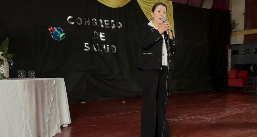 Pte. Perón: Cantero participó del congreso de salud y medio ambientes 