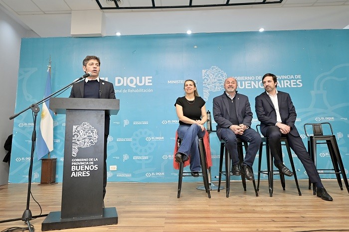 Kicillof y Kreplak encabezaron la presentaci&oacute;n del 2&deg; Plan Provincial de Salud Mental