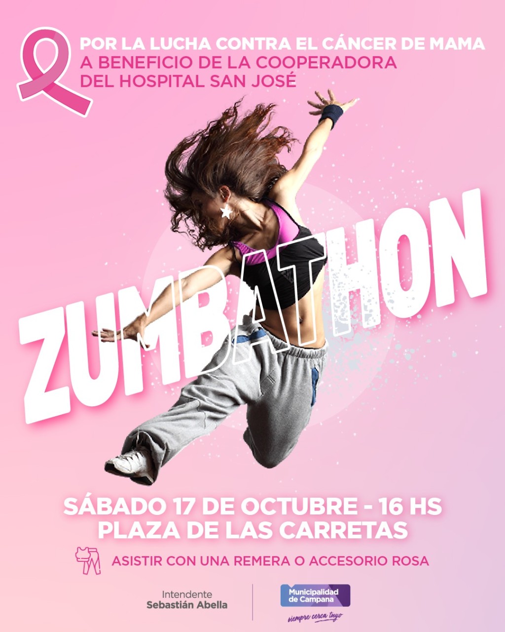 Campana: Se realizar&aacute;n un Zumbathon a beneficio de la Cooperadora del Hospital