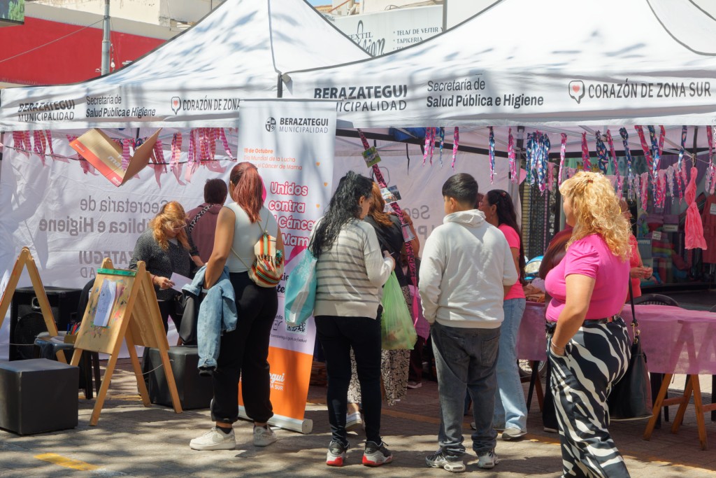 Berazategui: La Municipalidad se une por la prevenci&oacute;n del c&aacute;ncer de mama