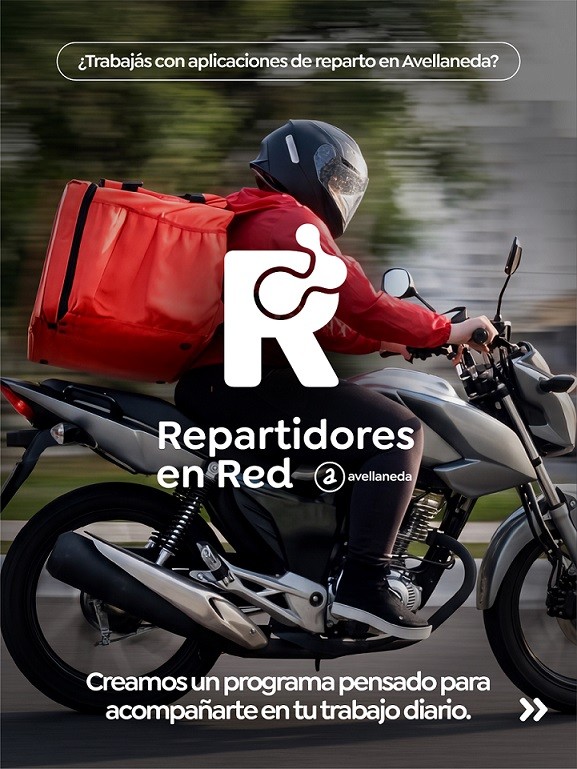 Avellaneda: El Municipio present&oacute; el programa &ldquo;Repartidores en Red&rdquo;