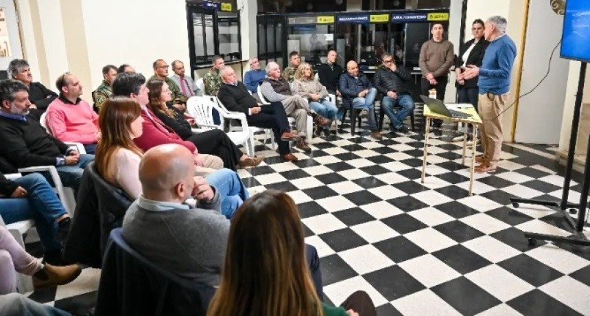 Chascom&uacute;s: El Municipio present&oacute; un plan para fortalecer la seguridad rural