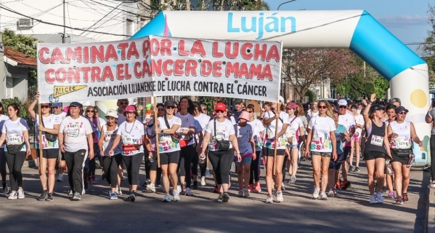 Luj&aacute;n: La ciudad se prepara para la 19&ordf; Caminata &ldquo;Prevenir es Vivir&rdquo; en el mes de la prevenci&oacute;n del c&aacute;ncer de mama