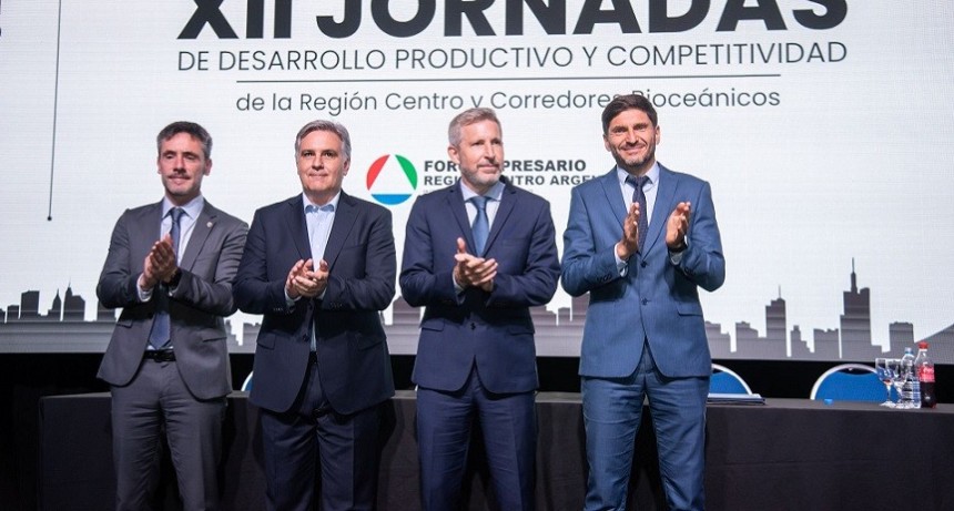 Entre R&iacute;os: Frigerio, Pullaro y Llaryora coincidieron en impulsar el desarrollo y la integraci&oacute;n de la Regi&oacute;n Centro