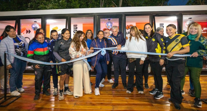Berazategui: Se inaugur&oacute; un nuevo espacio de spinning gratuito en el distrito