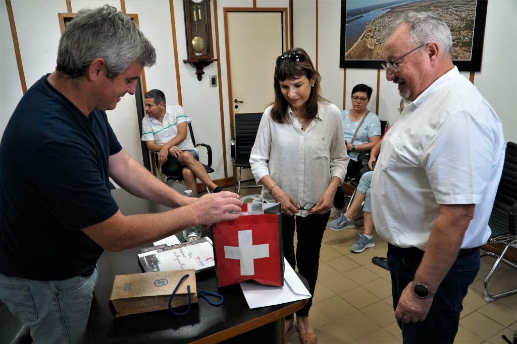 Colón(ER): José Luis Walser fortalece los lazos con la ciudad suiza de Sion