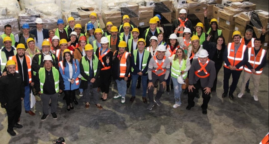 Avellaneda: El Municipio recibió equipamiento para poner el valor su Casa del Bicentenario