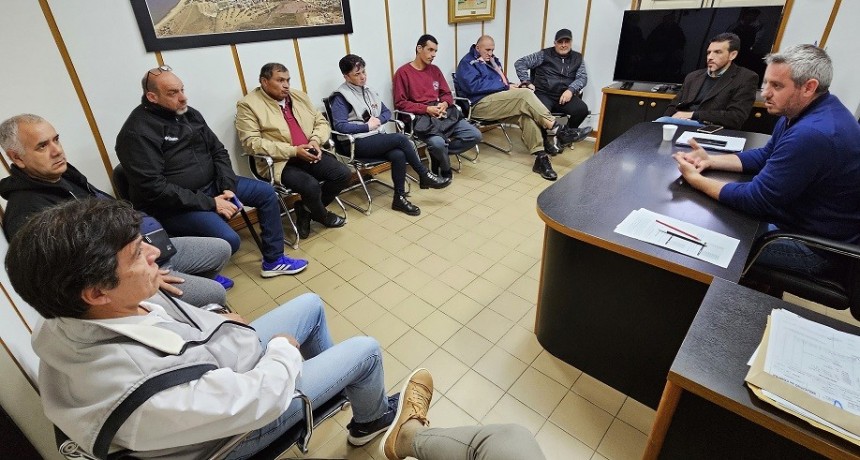 Colón (ER): José Luis Walser recibió a los gremios Si.Tra.M. y ATE