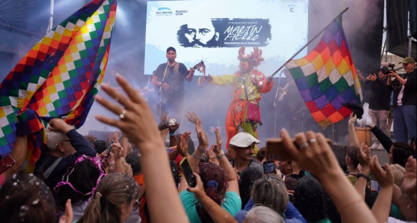 San Martín: Miles de vecinas y vecinos disfrutaron la 5° edición del Festival Internacional Martín Fierro