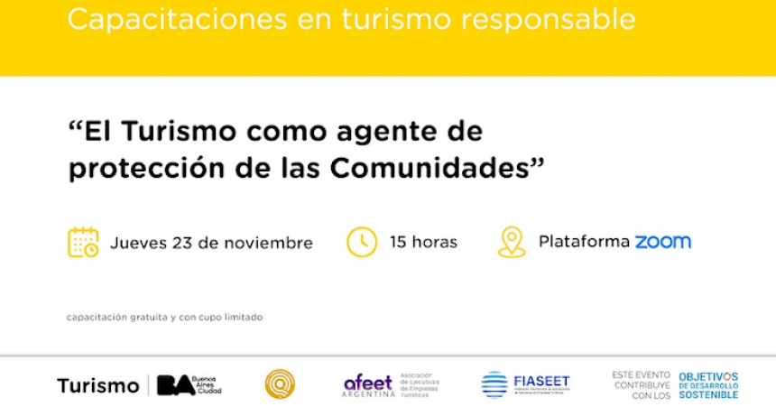 El Ente de Turismo de CABA brindará una nueva capacitación a referentes del sector