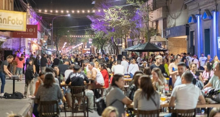 Luján: Se realizará una nueva Peatonal Gastronómica en el distrito