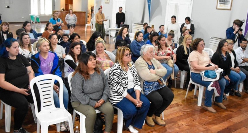 San Vicente: El intendente acompañó a los Clubes de Barrio en la Jornada de Capacitación de Dirigentes