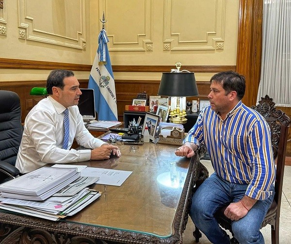 Corrientes: Valdés ratificó el respaldo a Sauce para asistir al municipio y familias afectadas por el temporal 